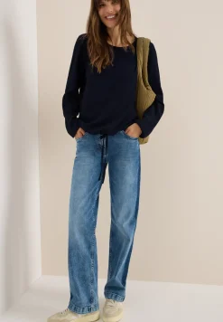 Blouse met trekkoord