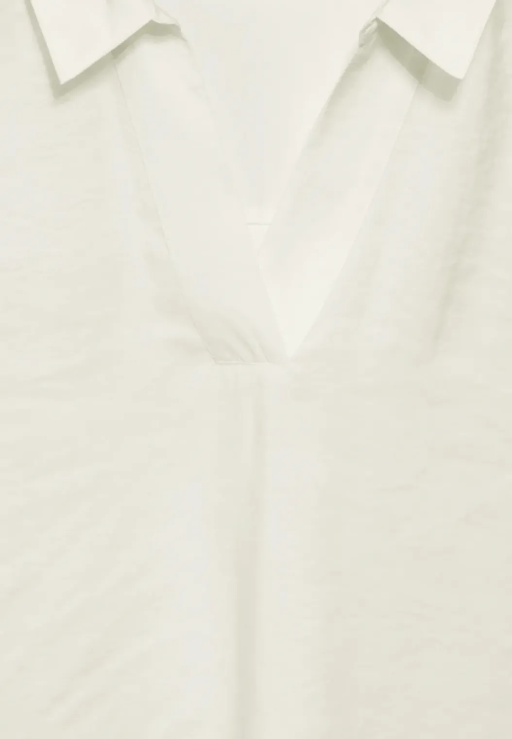Blouse met tricot mouwen