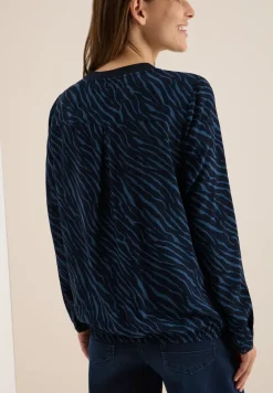 Blouse met zebraprint