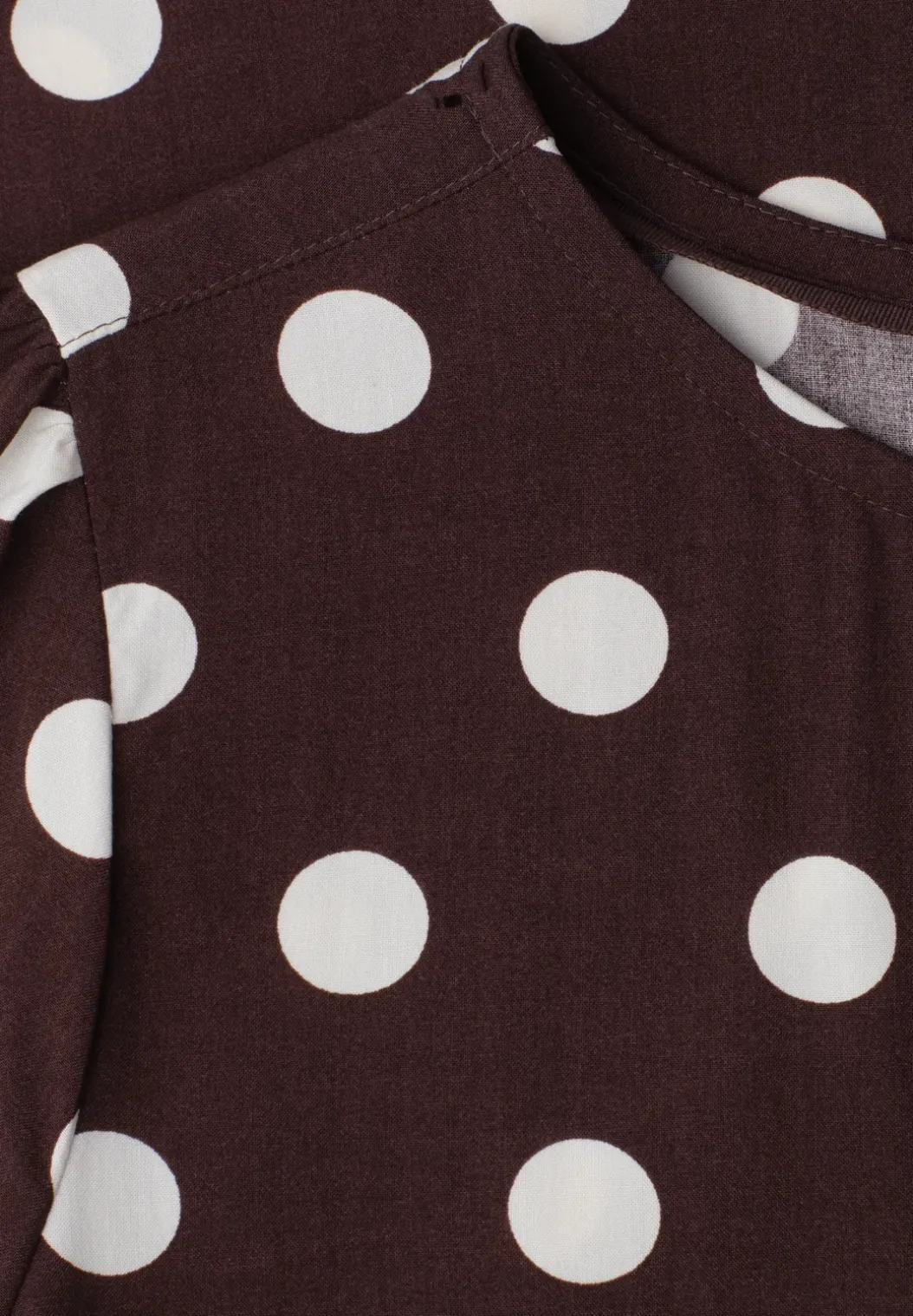Blouseshirt met korte mouwen en ronde hals