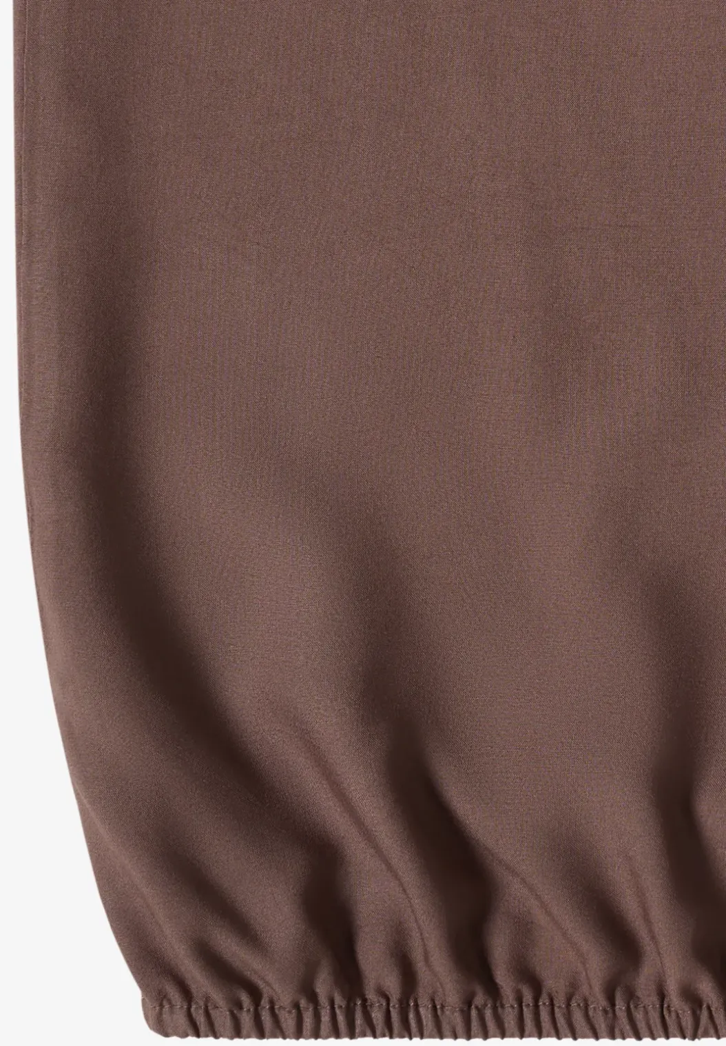 Blousetop met gespleten hals en linten