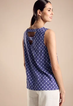Blousetop met print