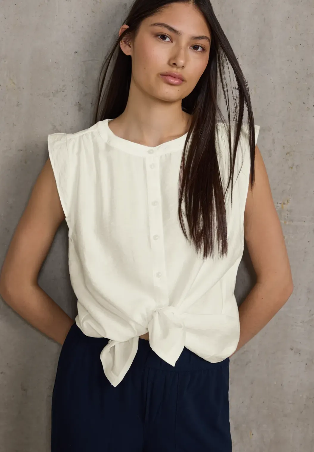 Blousetop met ruches