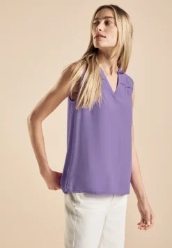 Blousetop met tapedetail