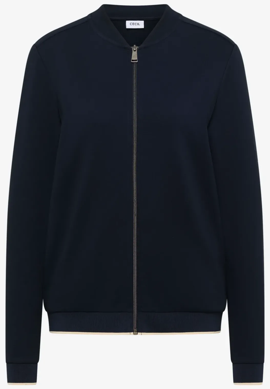 Blouson in effen kleur