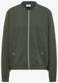 Blouson in seersucker kwaliteit met rits
