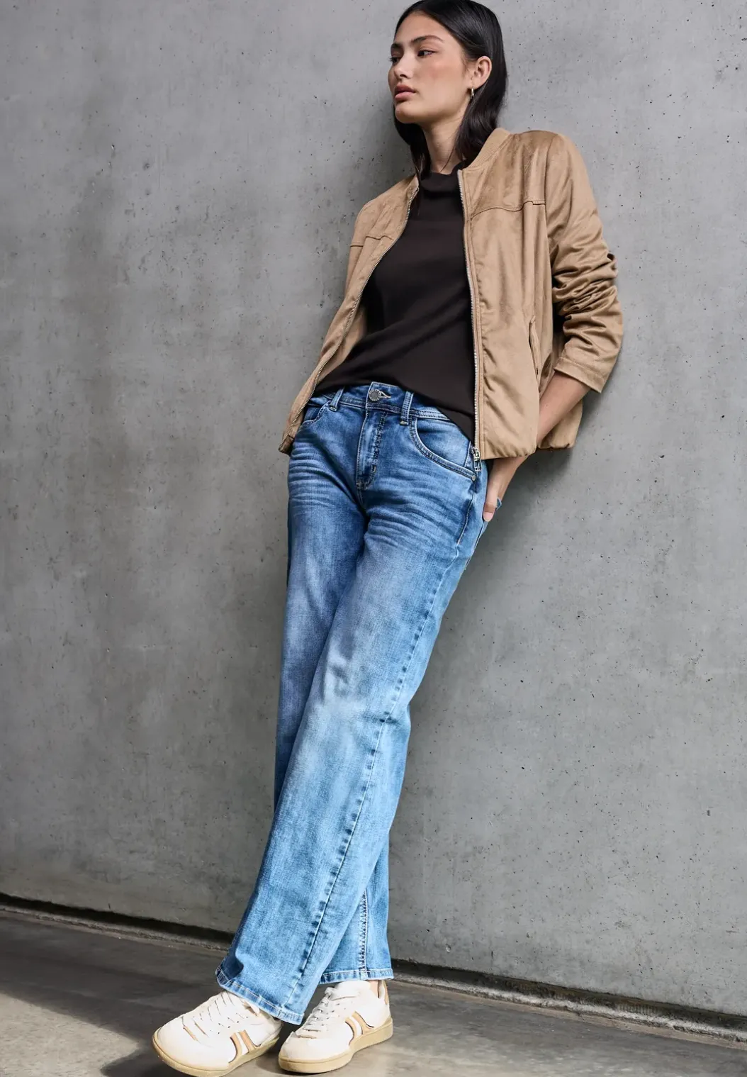 Blouson in velours