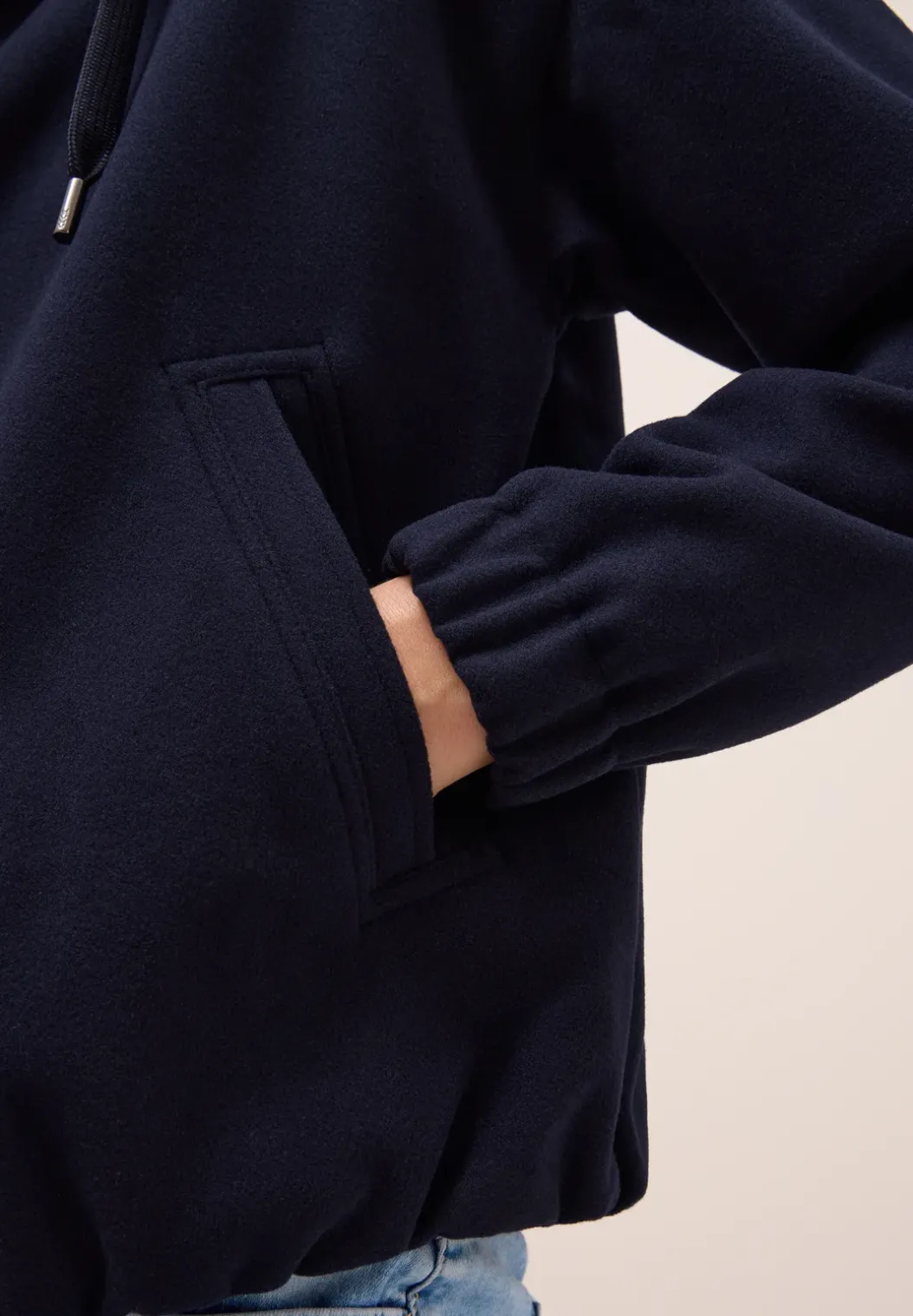 Blouson in woloptiek