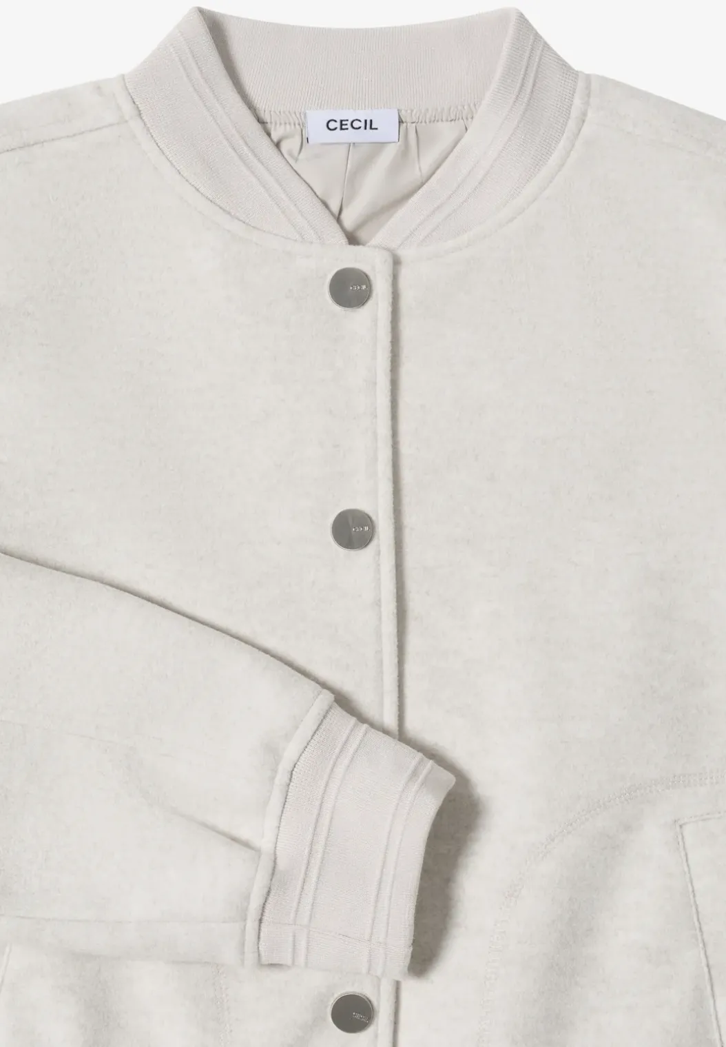 Blouson in woloptiek