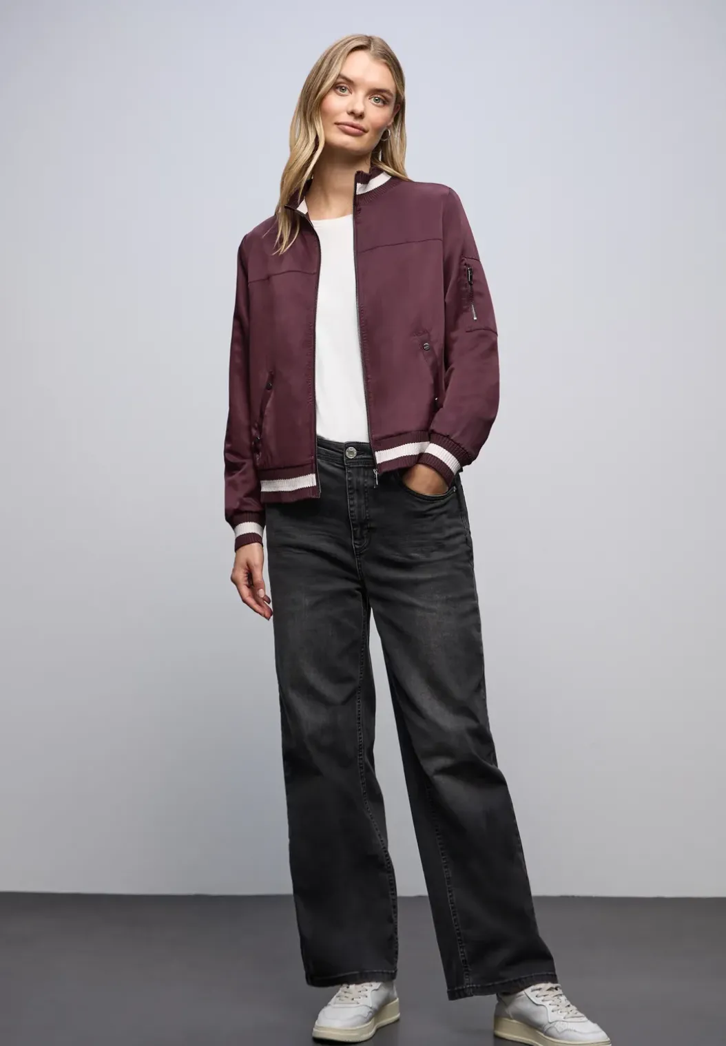 Blouson met college details