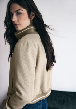 Blouson met college details