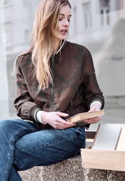 Blouson met dierenprint
