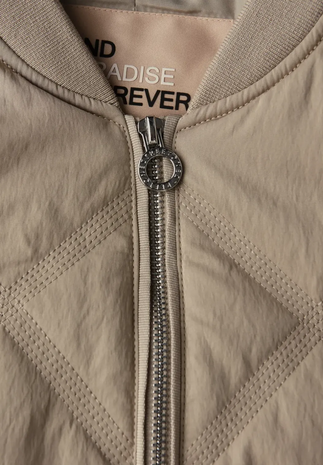 Blouson met doorgestikt patroon