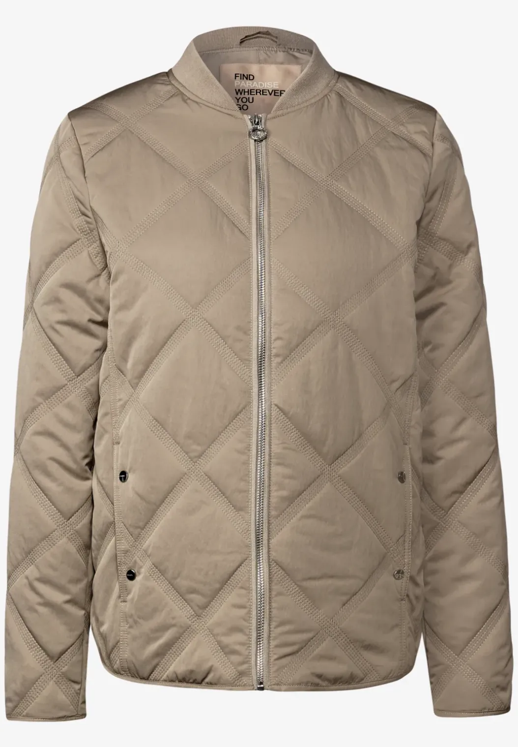 Blouson met doorgestikt patroon