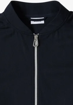 Blouson met glitterstrepen