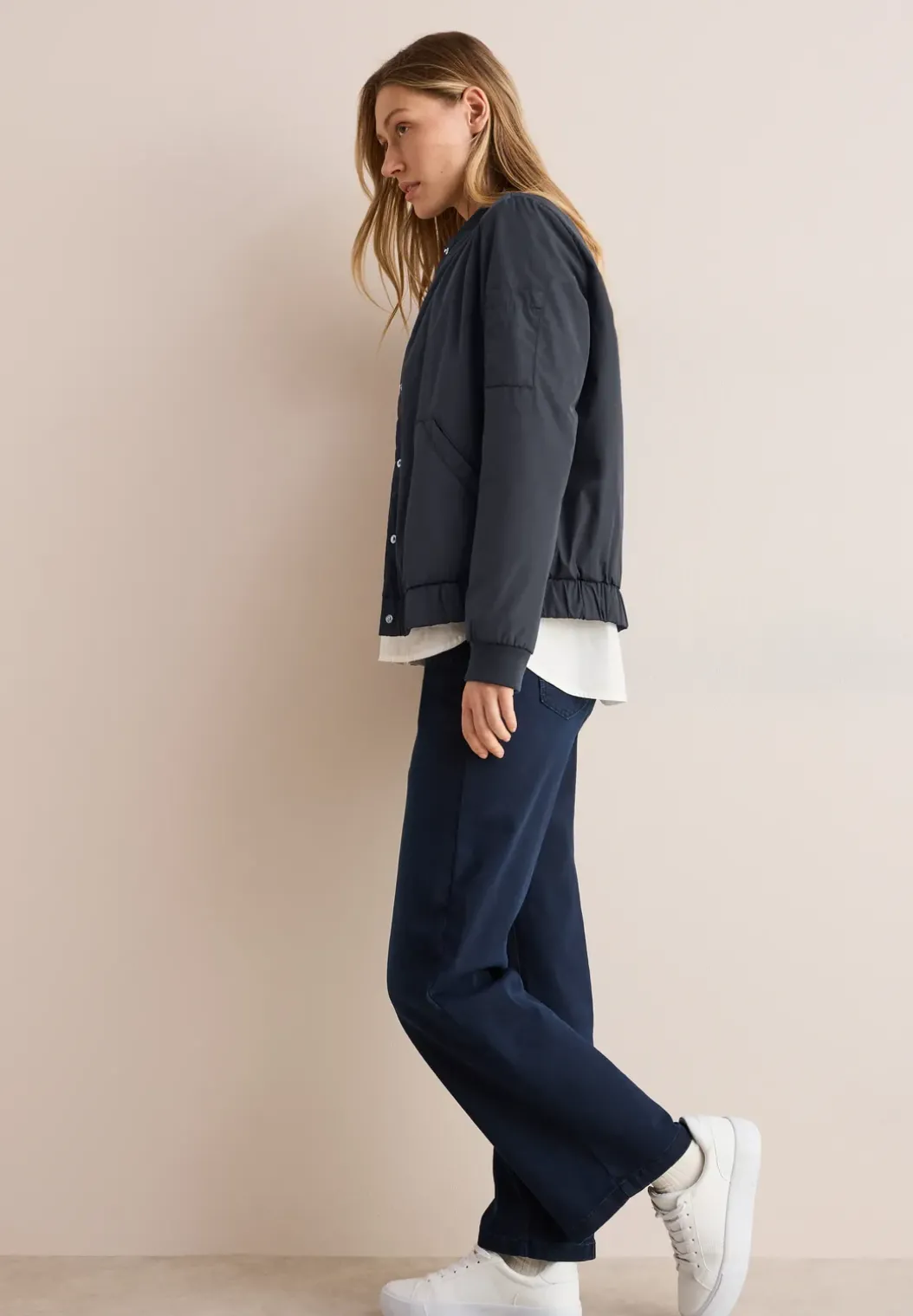 Blouson met knoopsluiting