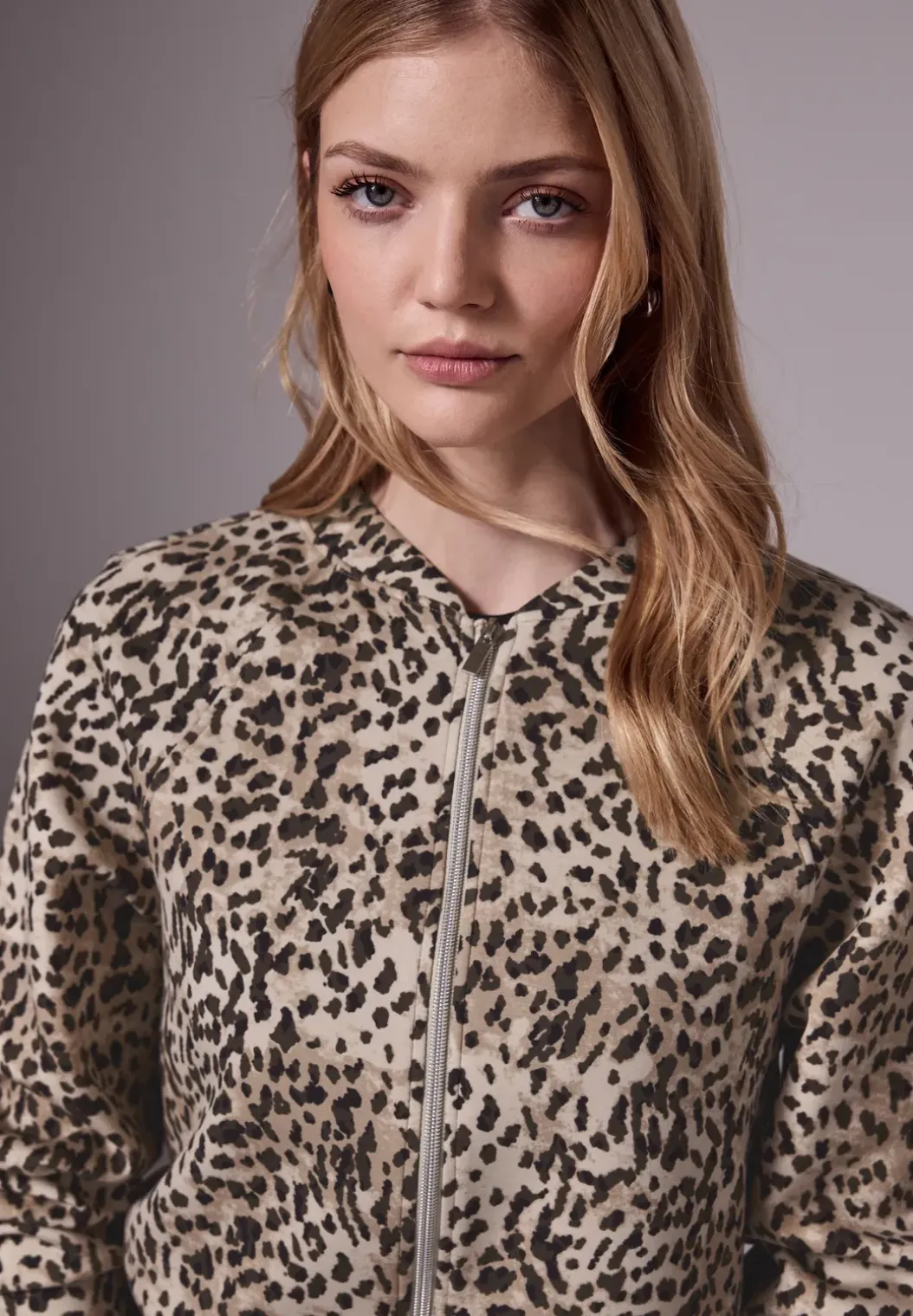 Blouson met leopatroon