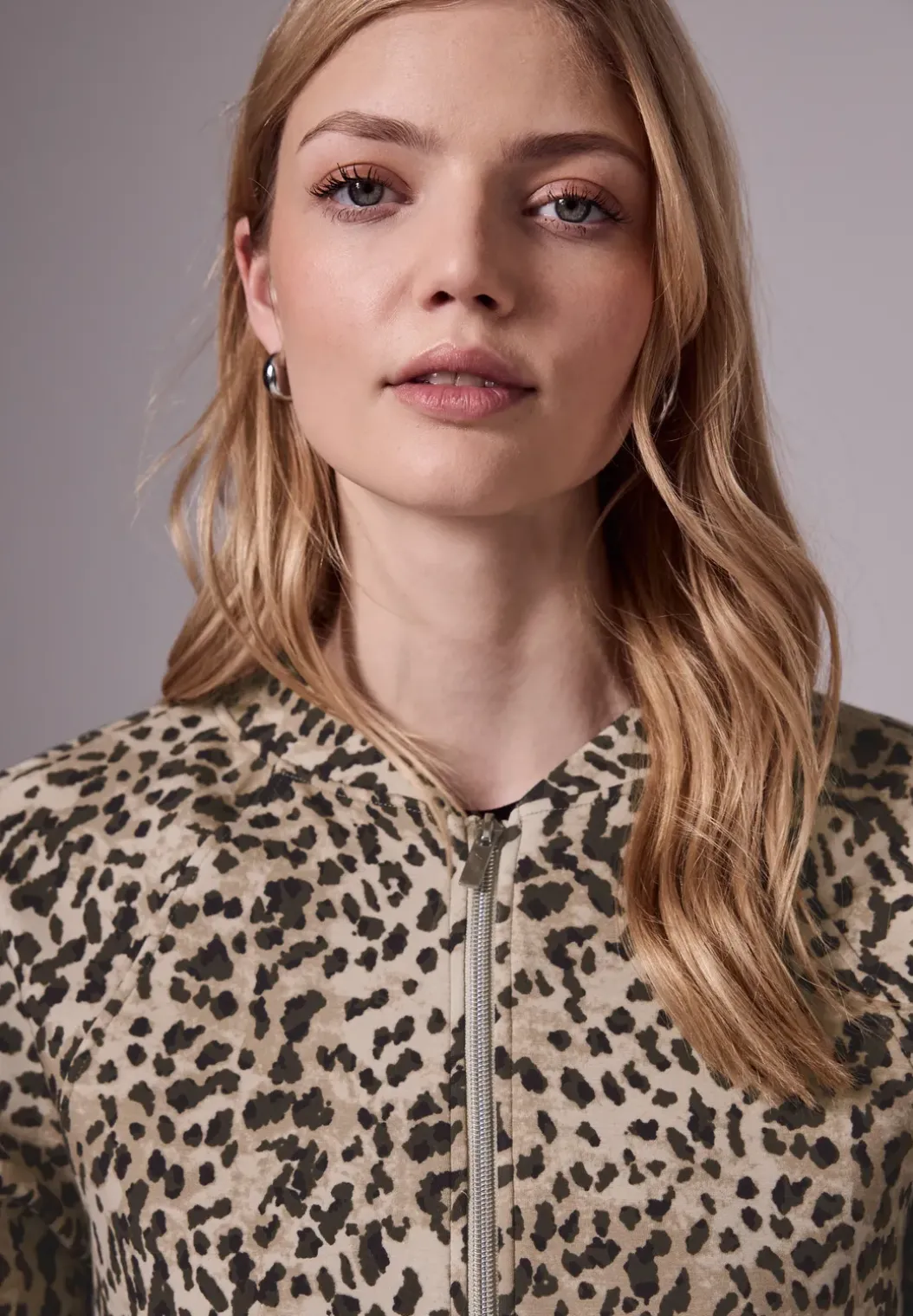 Blouson met leopatroon