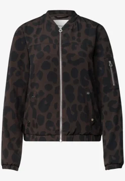 Blouson met rits en print