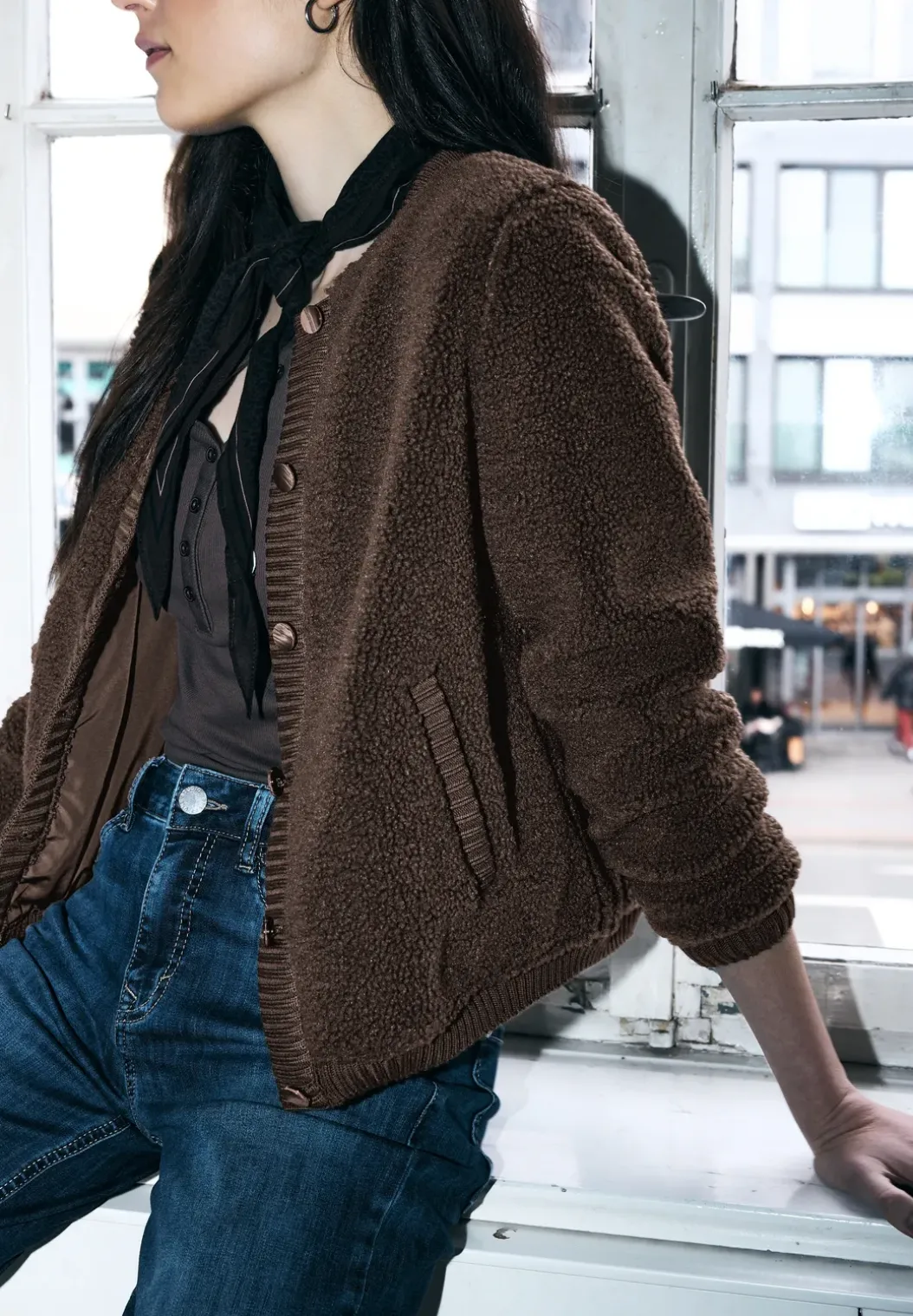 Blouson teddy