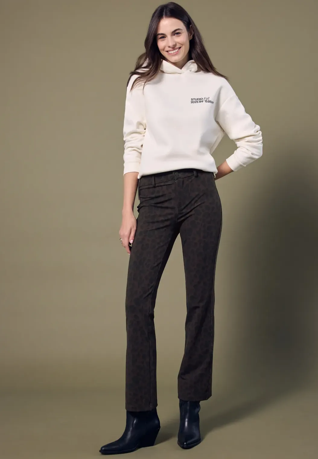 Bootcut leo broek