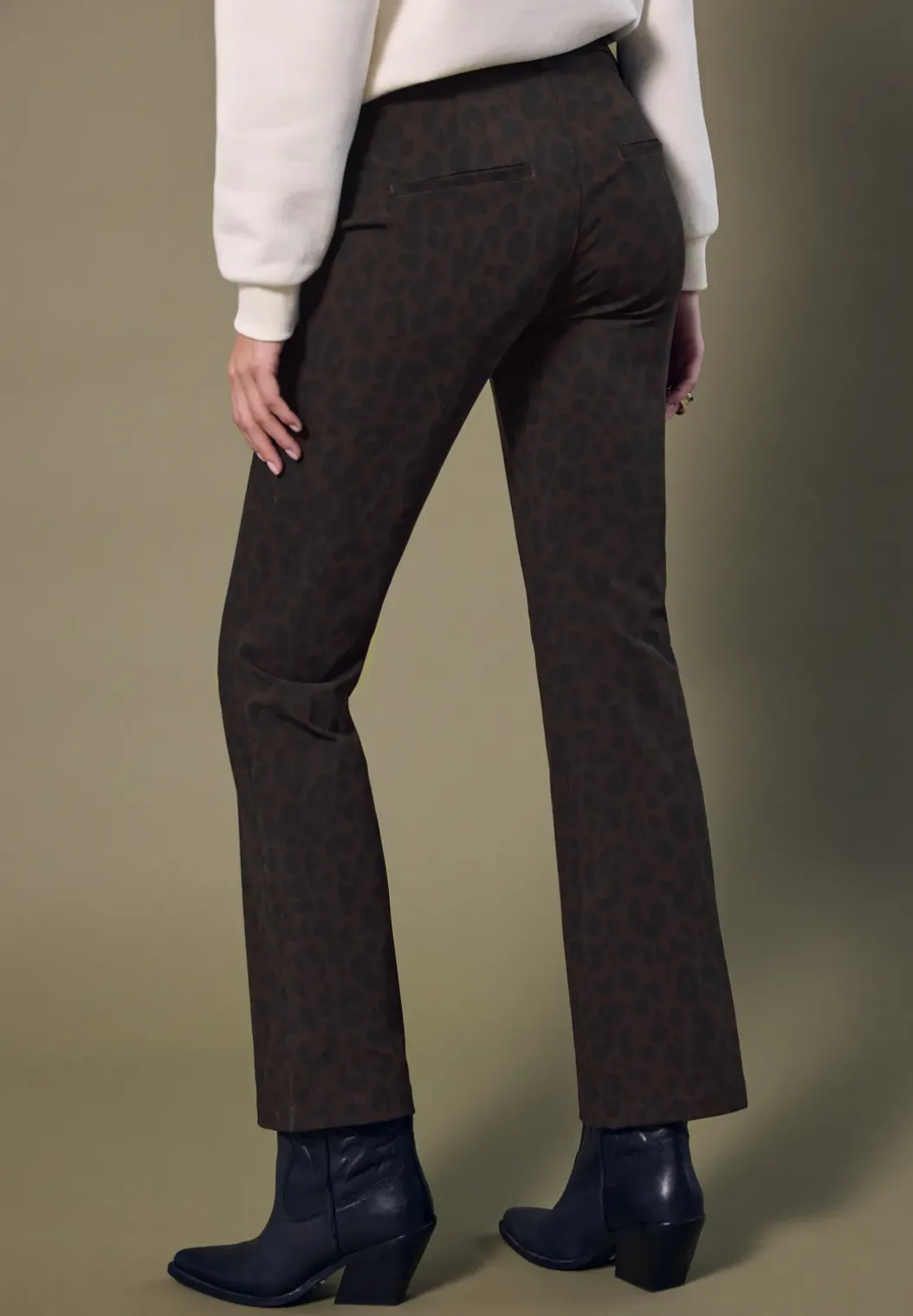 Bootcut leo broek
