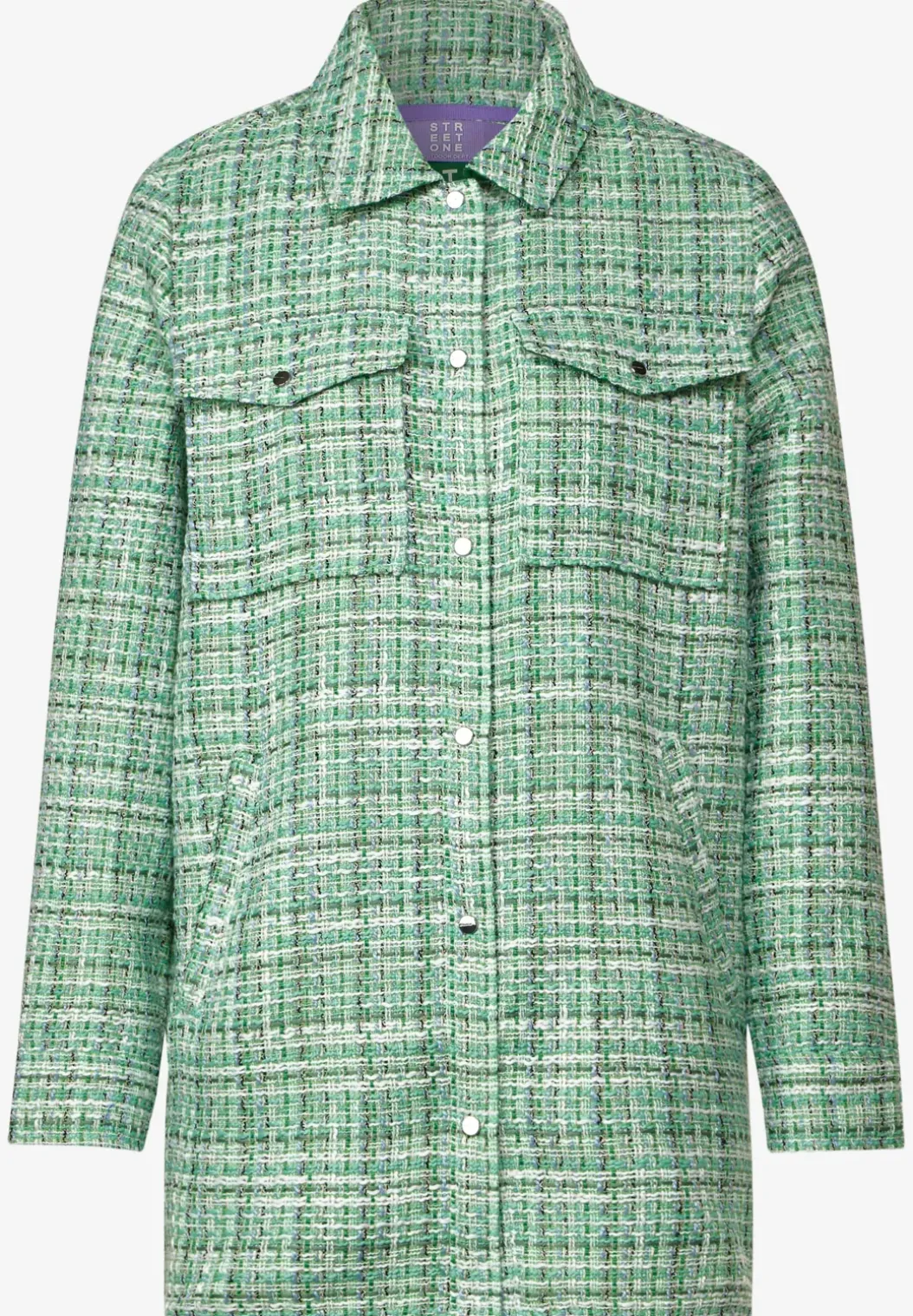 Bouclé overshirt