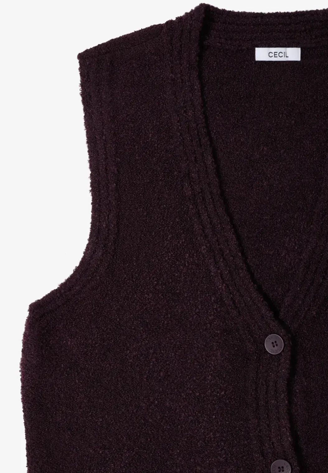Bouclé vest