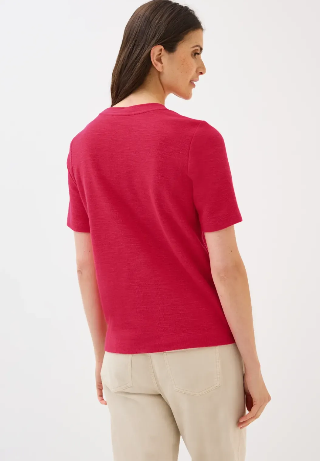 Bouclé slub shirt