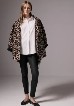 Broek in lederlook