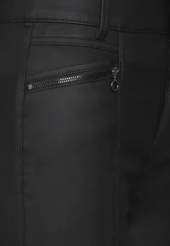 Broek in lederlook
