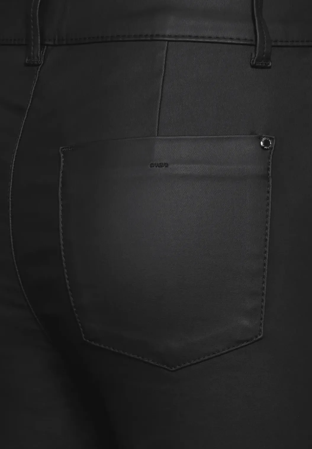 Broek in lederlook
