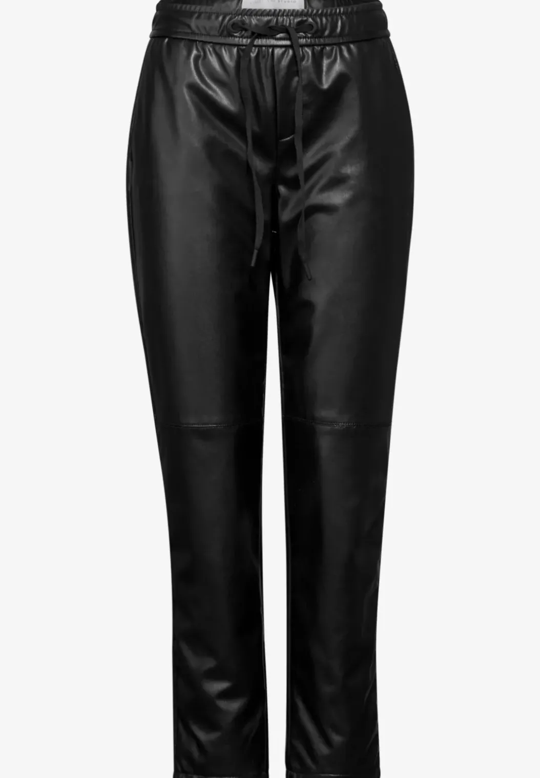 Broek in lederlook