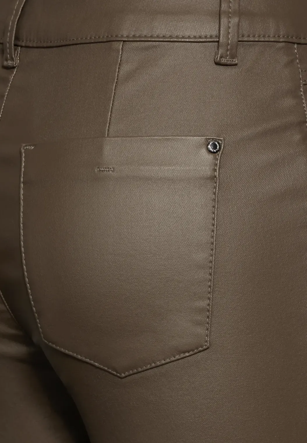 Broek in lederlook