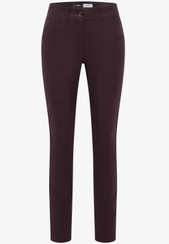 Broek in lederlook