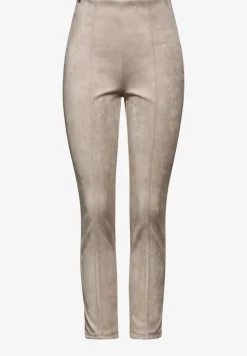 Broek in velourslook