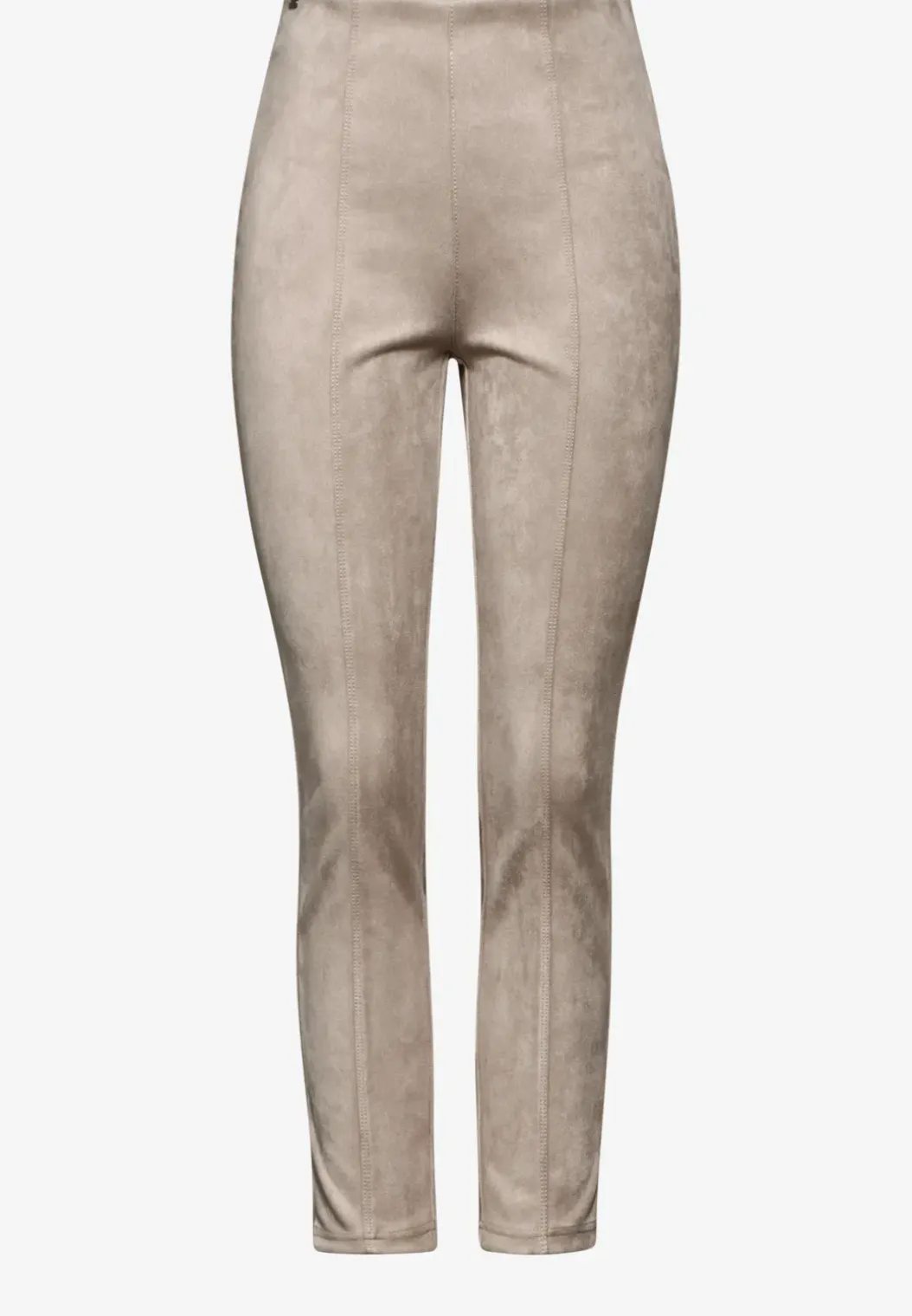 Broek in velourslook