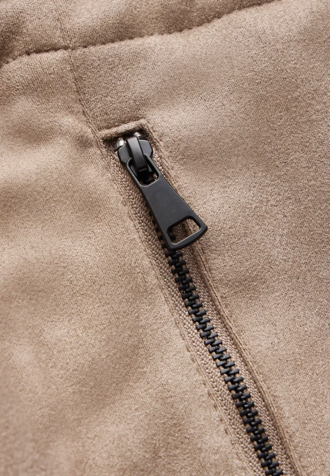 Broek in velourslook