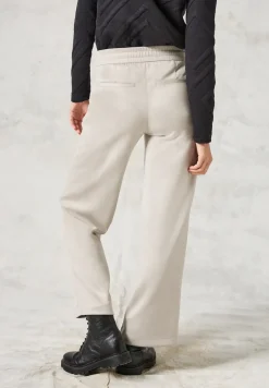 Broek in velourslook