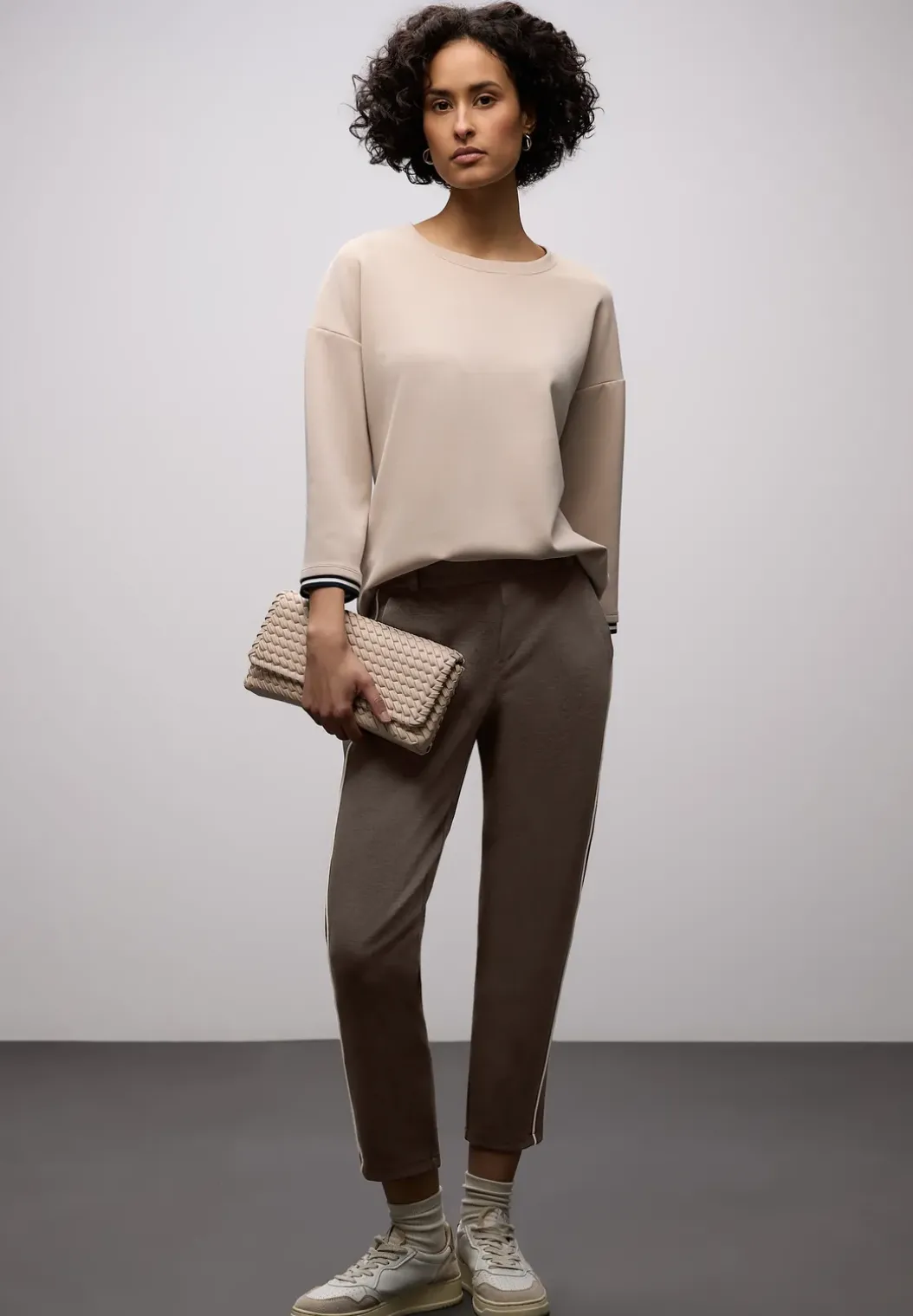 Broek met banddetail