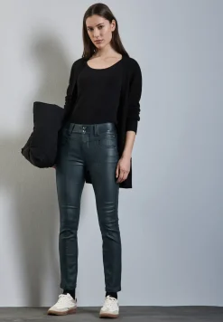 Broek met coating