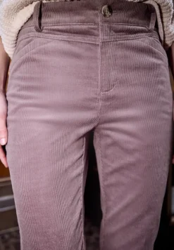Broek met flared pijpen