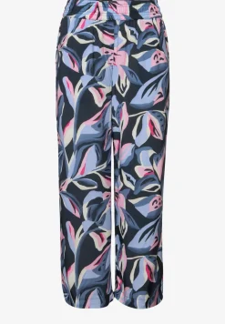 Broek met gedessineerde Wide Legs
