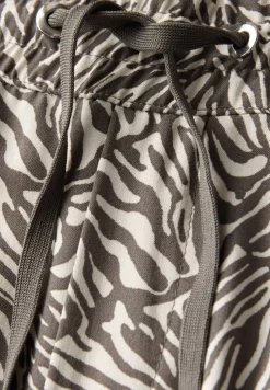Broek met gedessineerde Wide Legs
