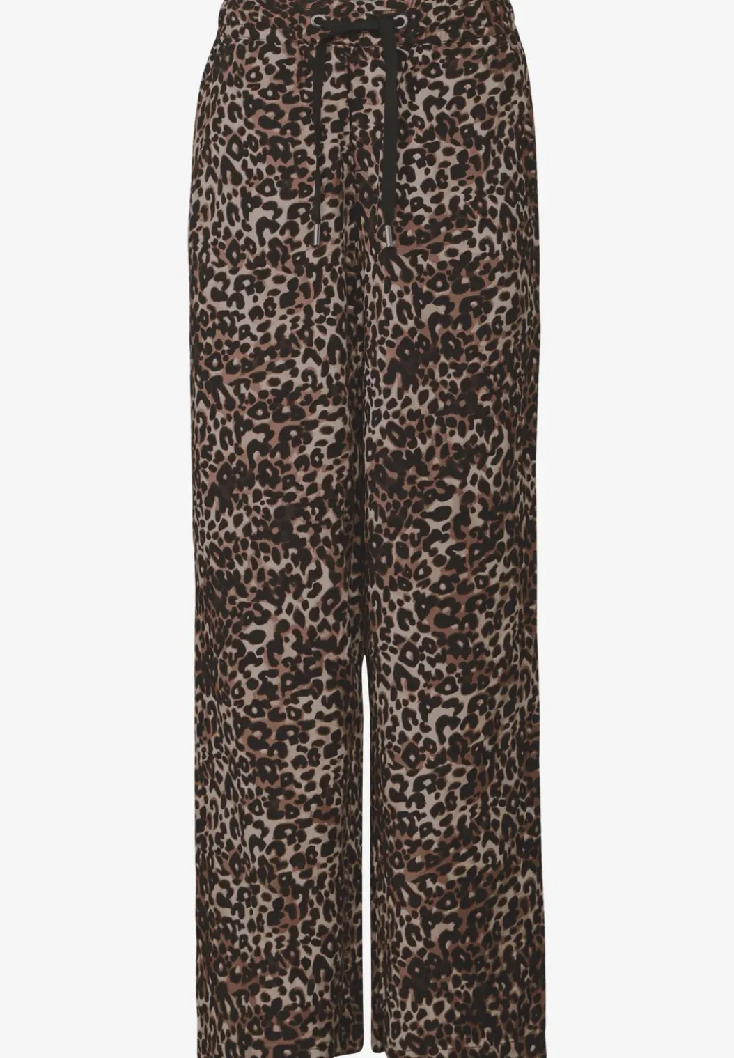 Broek met gedessineerde Wide Legs