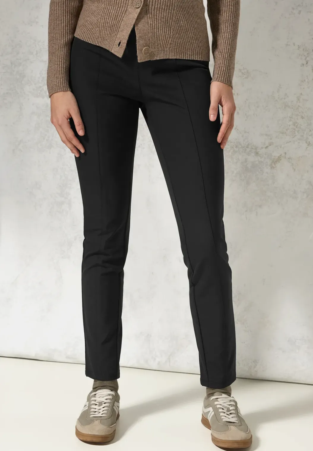 Broek met glitterdetails