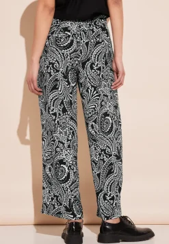 Broek met hoge taille