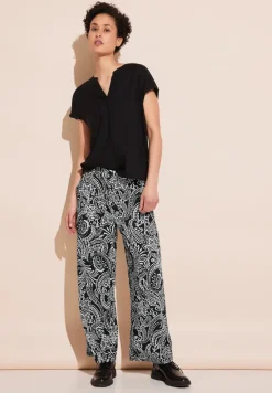 Broek met hoge taille