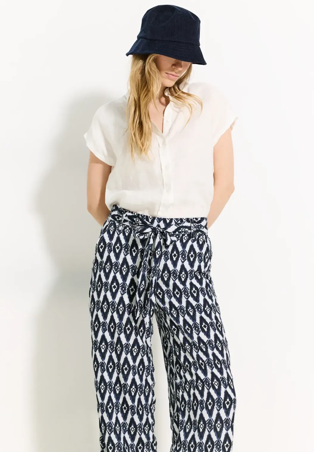 Broek met print