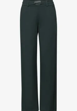 Broek met rechte pijpen en details